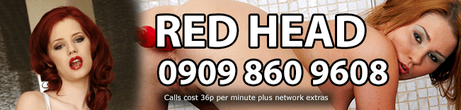 Red Head Phone Sex Header